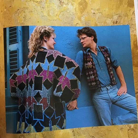 Vintage 1985 1st Edition Book: Glorious Knits by Kaffe Fassett - Picture 6 of 10